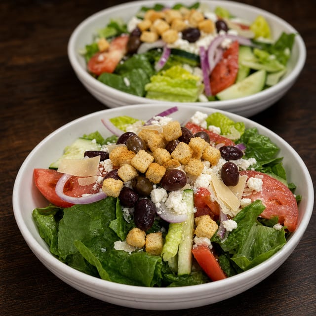 Full Tray Greek Salad.