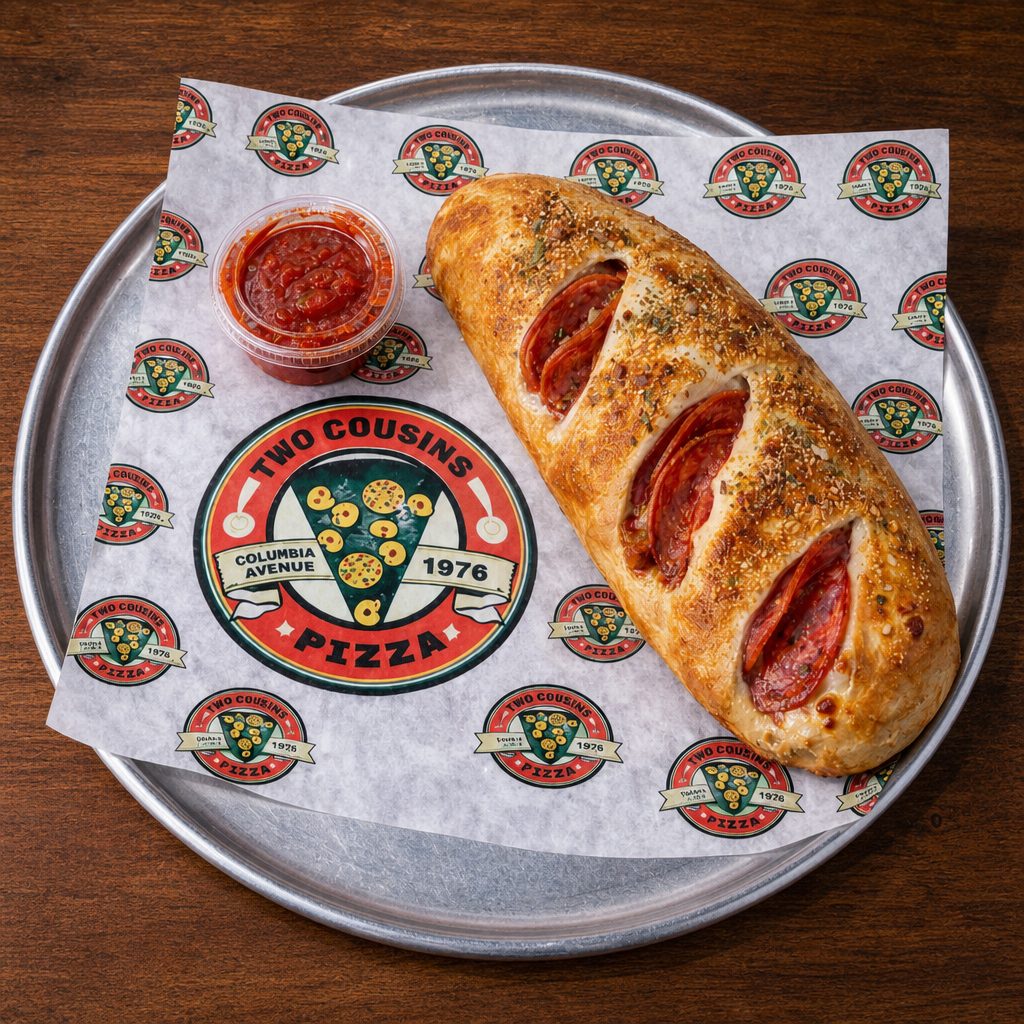 L Pepperoni Stromboli.