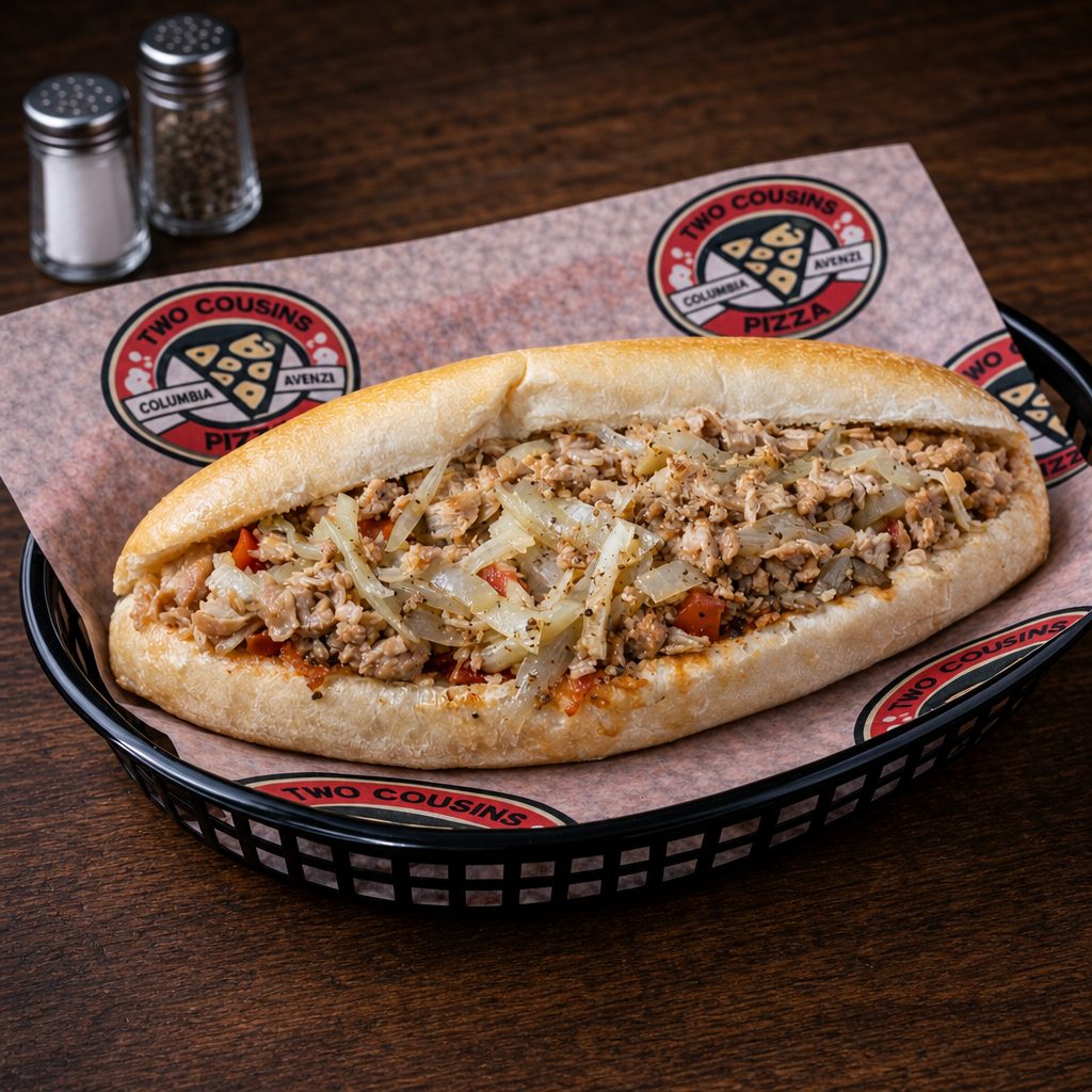Chicken Cheesteak Sub.