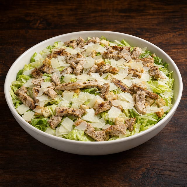 Half Tray Chicken Caesar Salad.