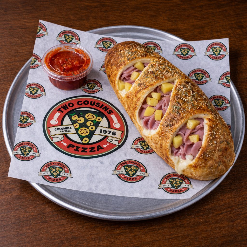 P Hawaiian Stromboli.