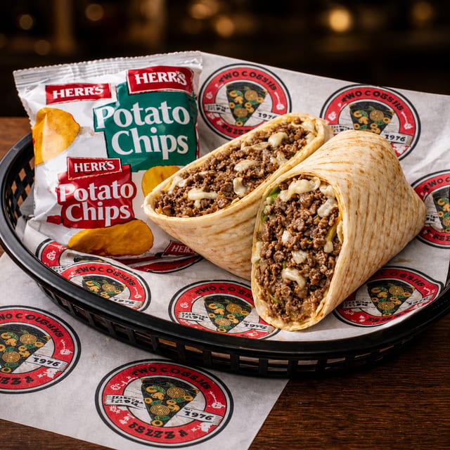 Cheesesteak Wrap.