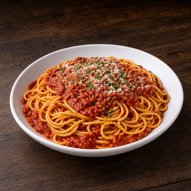 Kids Spaghetti w/Marinara Sauce.