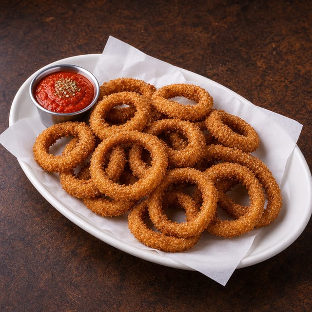 🧅Half Tray Crispy Onion Rings 🧅.