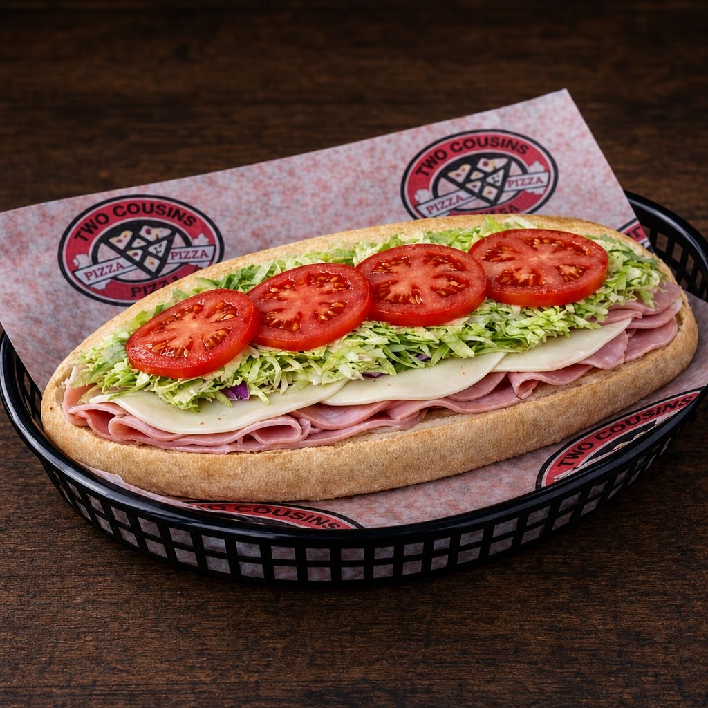 Ham & Chz Sub & Chips & Ft Drink.