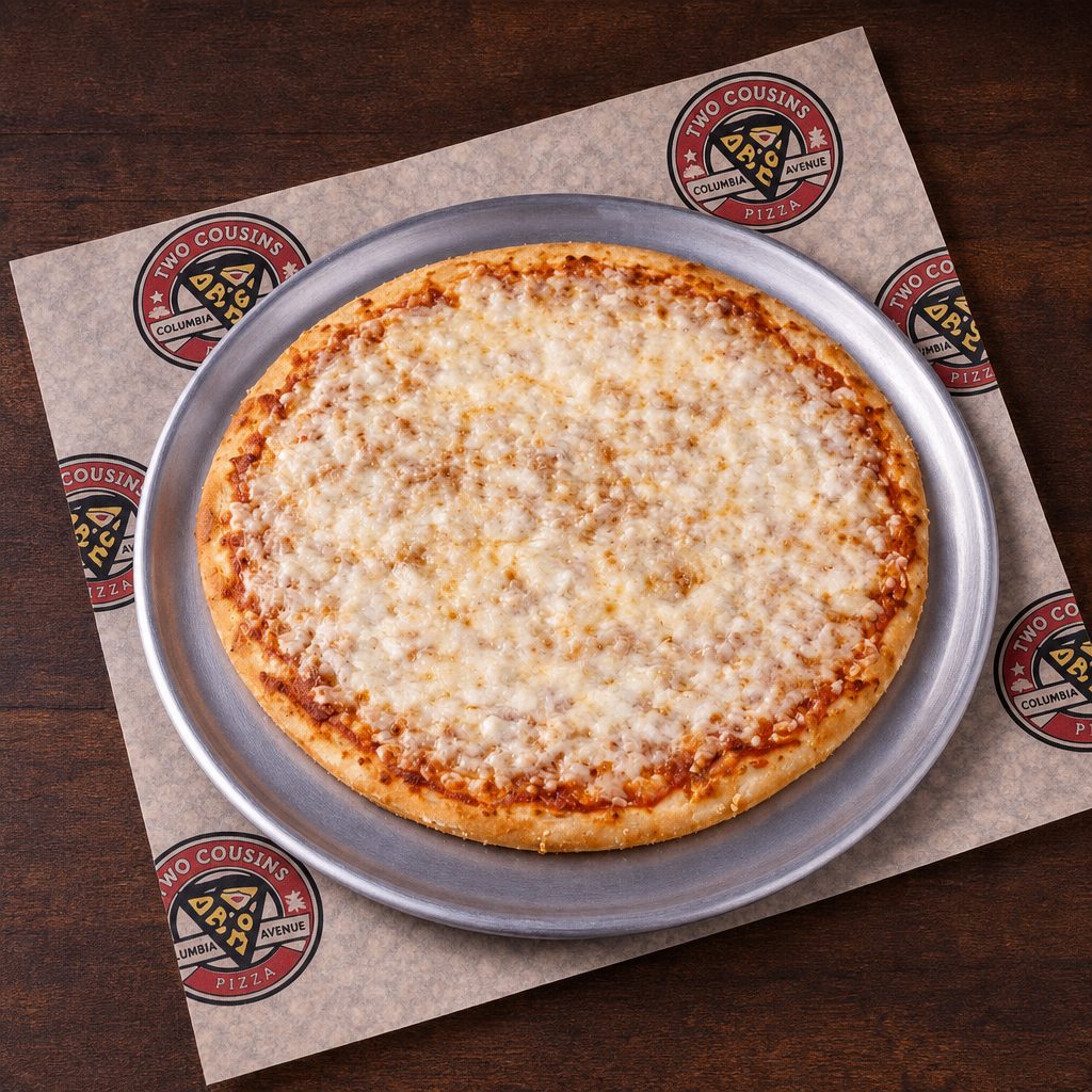 12" Gluten Free Cheese Pizza.
