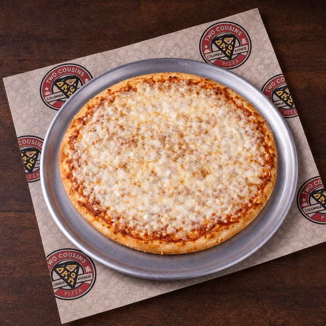 12" Gluten Free Cheese Pizza.