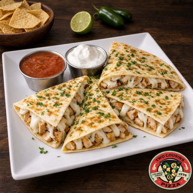 Chicken Quesadilla.