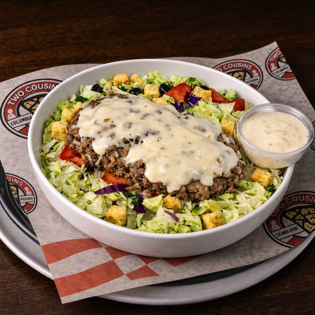 Cheesesteak Salad.