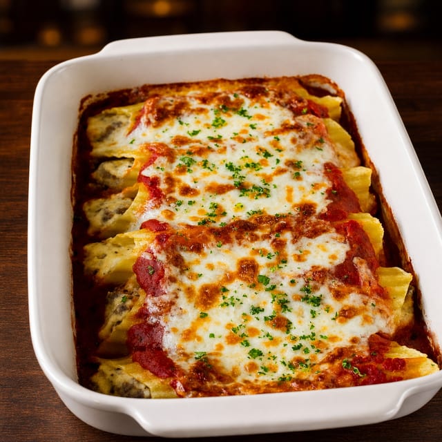 Full Tray Manicotti.