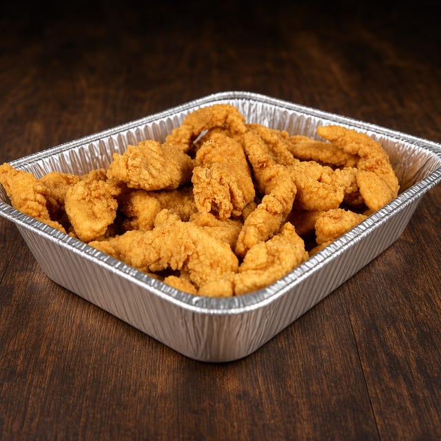 🍗🍟Full Tray Chicken Fingers & Fries (50 Pcs)🍗🍟.