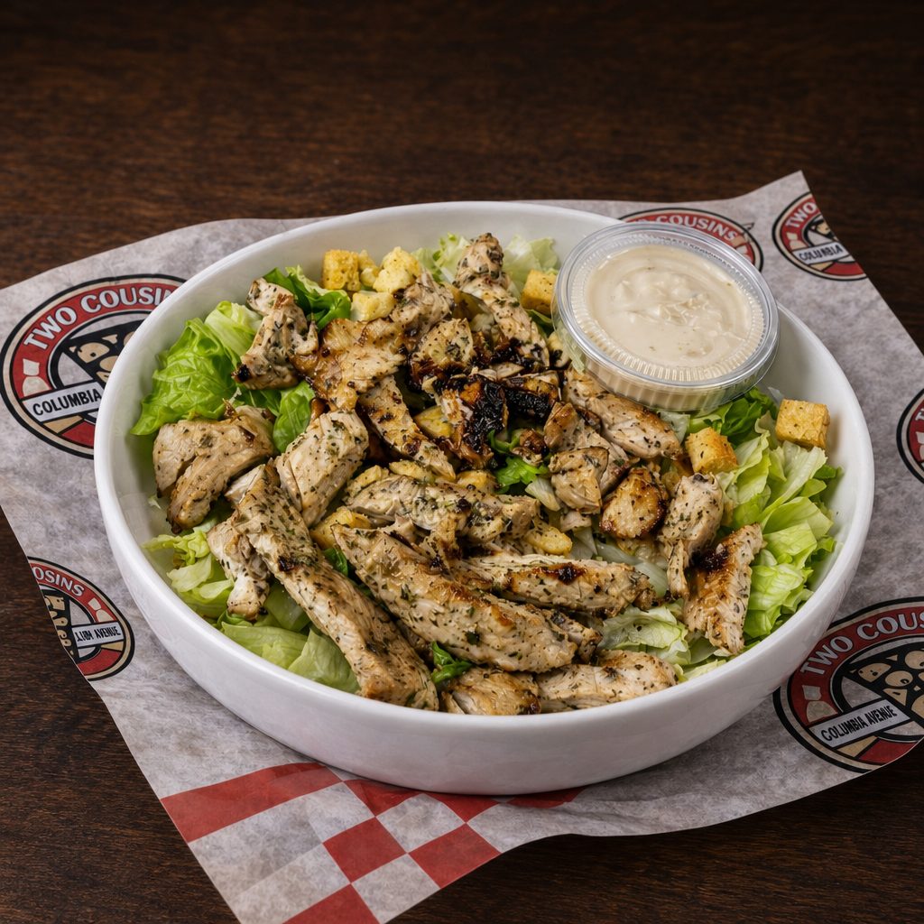 Chicken Caesar Salad.
