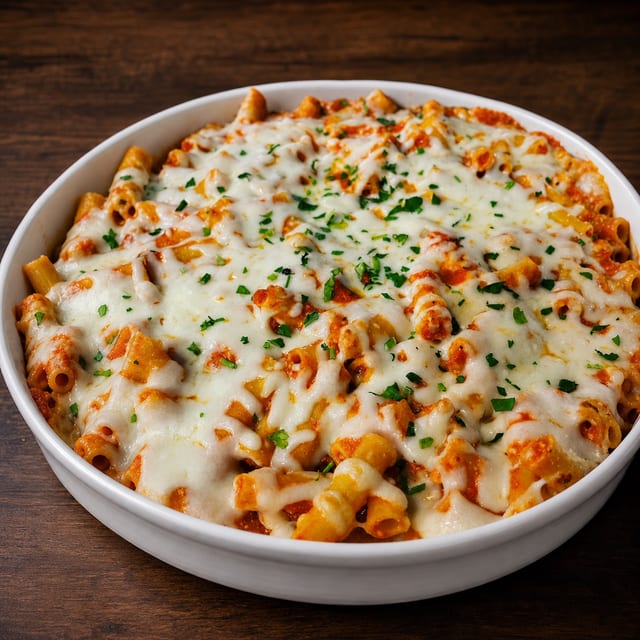 Full Tray Baked Ziti.