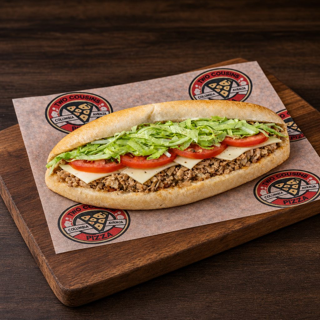 California Chicken Cheesteak Sub.