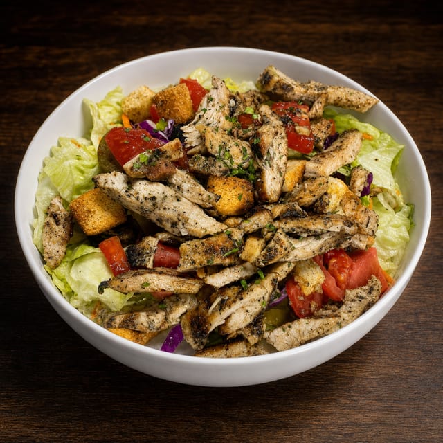 Full Tray Grilled Chicken Salad.