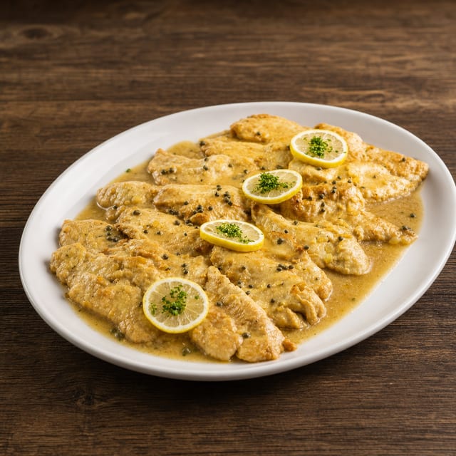 Full Tray Chicken Piccata.