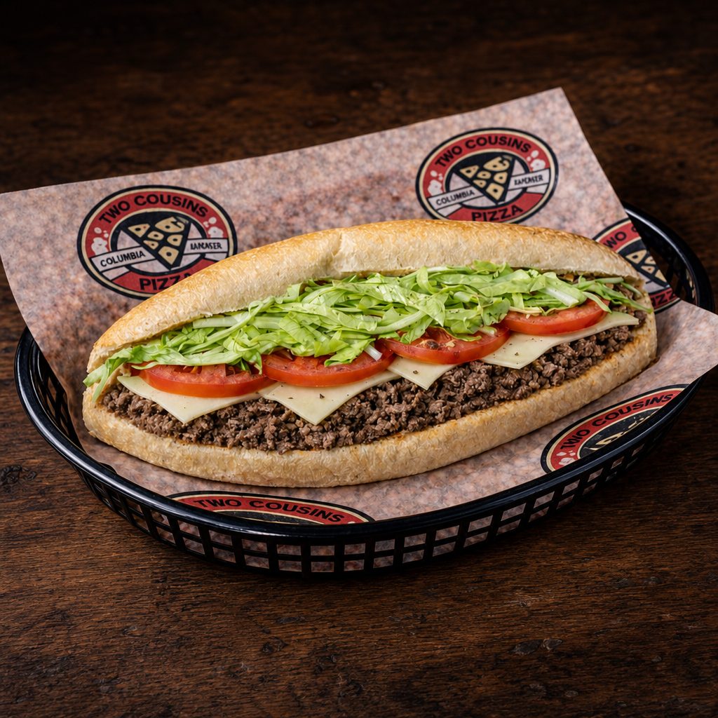 California Cheesteak Sub.