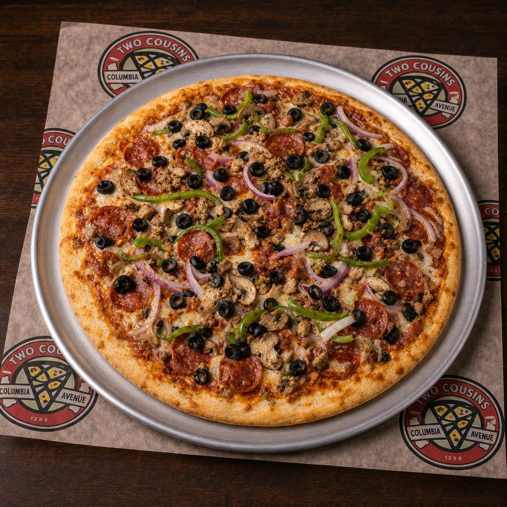 12" Gluten Free Gourmet Pizza.