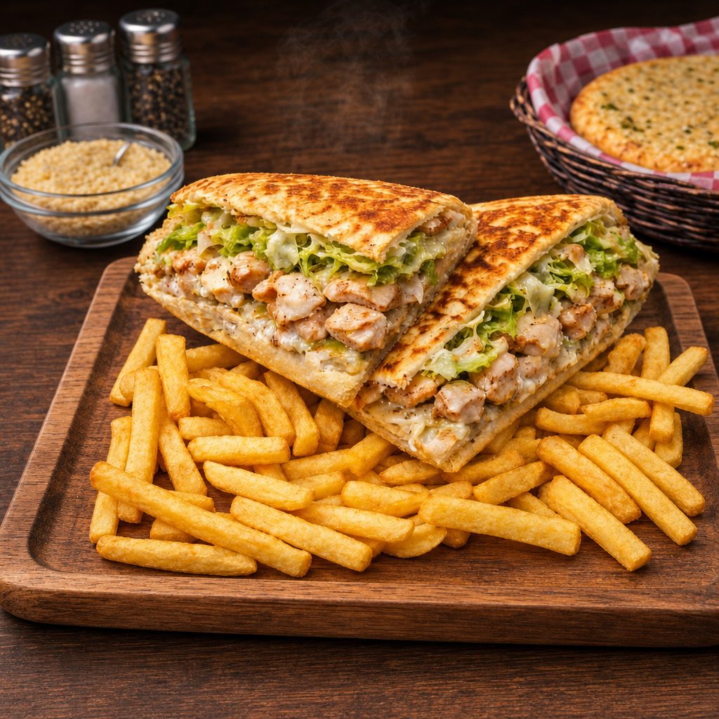 Chicken Caesar Panini.