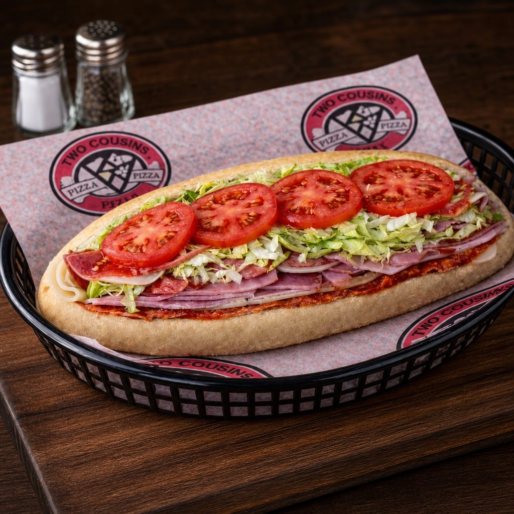 Super Italian Sub & Chips & Ft Drink.