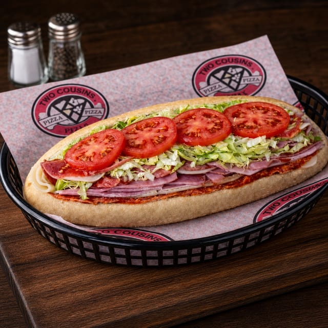 Super Italian Sub & Chips & Ft Drink.