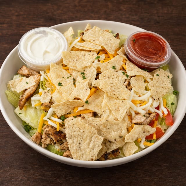 Full Tray Chicken Taco Salad.