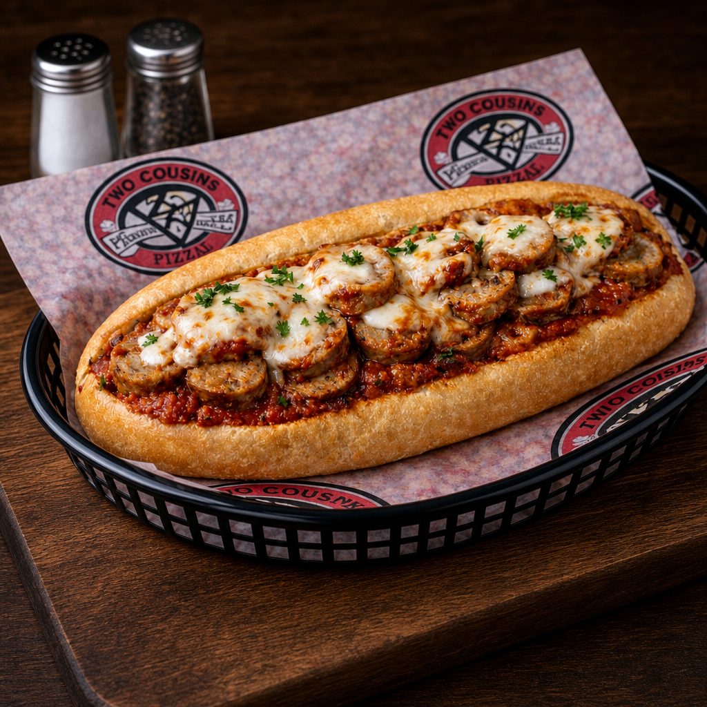 Sausage Parm Sub.