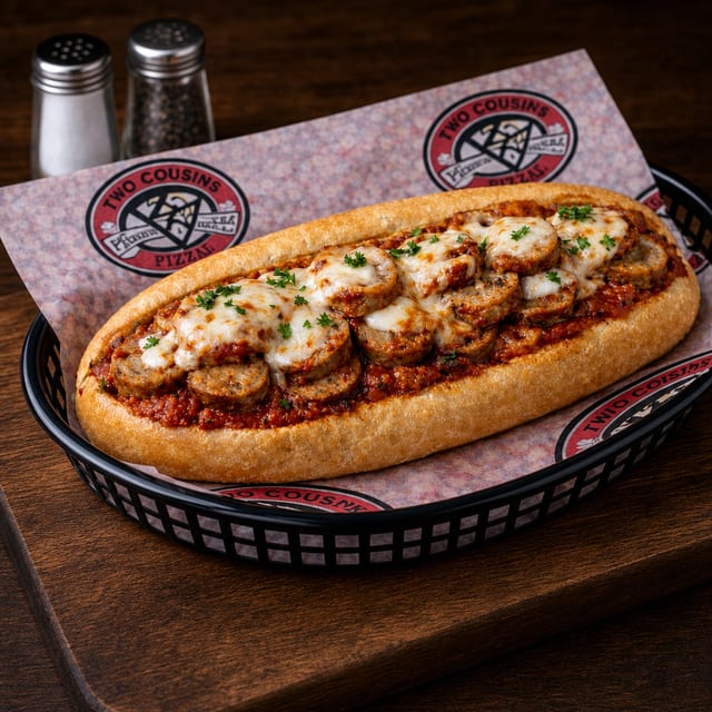 Sausage Parm Sub.