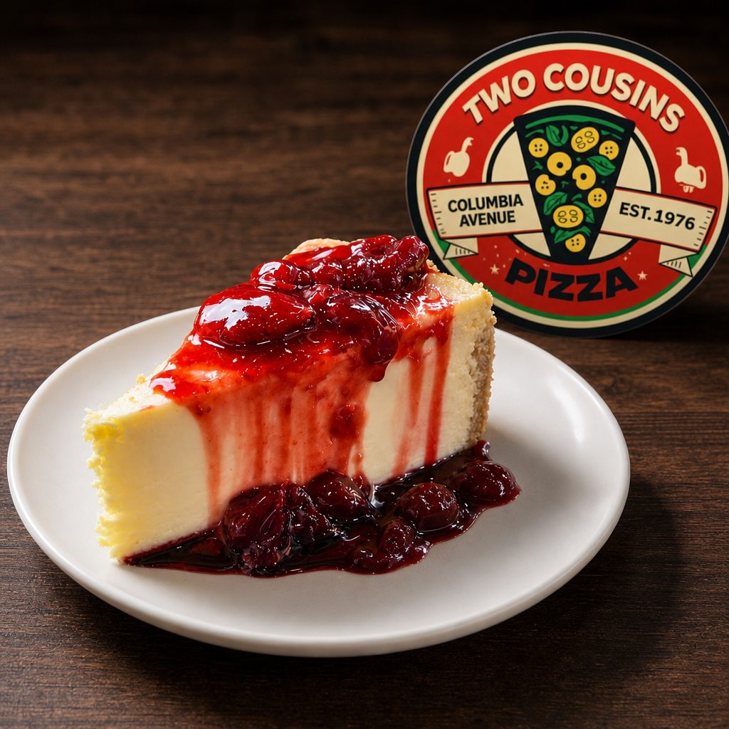 NY Strawberry Cheese Cake.