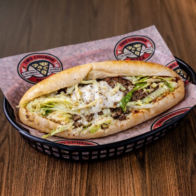 Cheeseburger Sub.