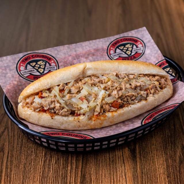 Chicken Cheesteak Sub.