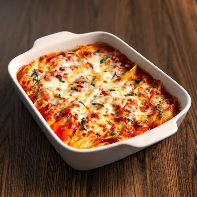 Full Tray Stuffed Shells.