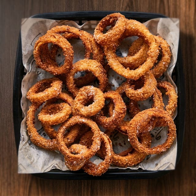 🧅Full Tray Crispy Onion Rings 🧅.