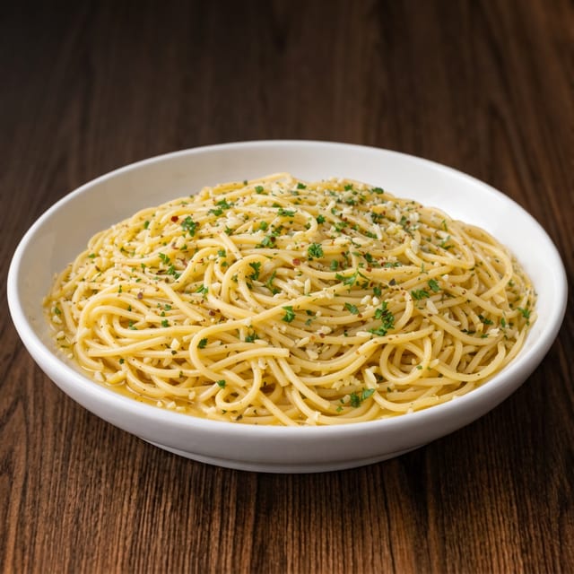 Spaghetti Garlic & Oil.