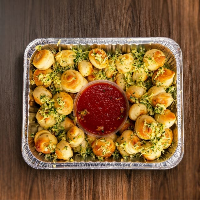🧄Full Tray Garlic Knots 🧄.