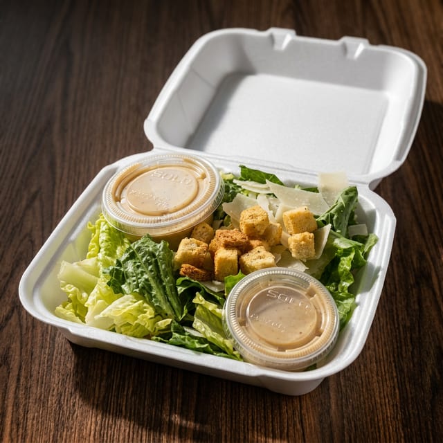 Half Tray Caesar Salad.