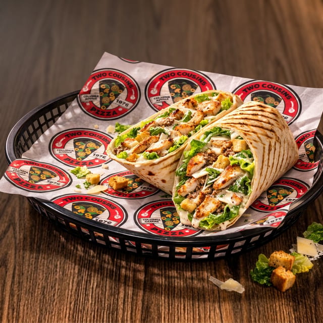 Chicken Caesar Wrap.