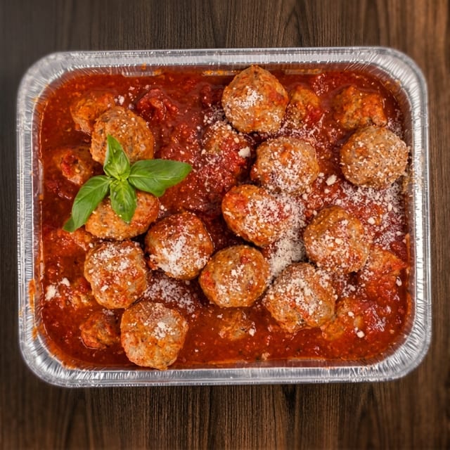 🧆Full Tray Meatballs With Marinara Sauce🧆.