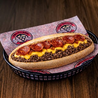 Pepperoni Wizz Cheesteak sub