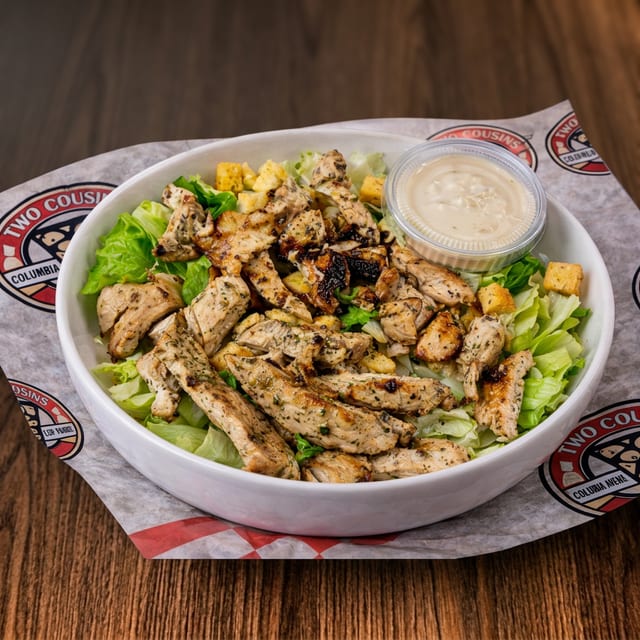 Chicken Caesar Salad.
