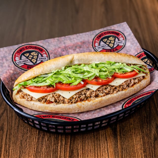 California Chicken Cheesteak Sub.