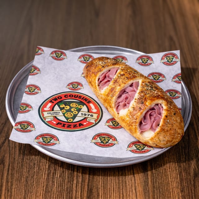 P Ham Cheese Stromboli.