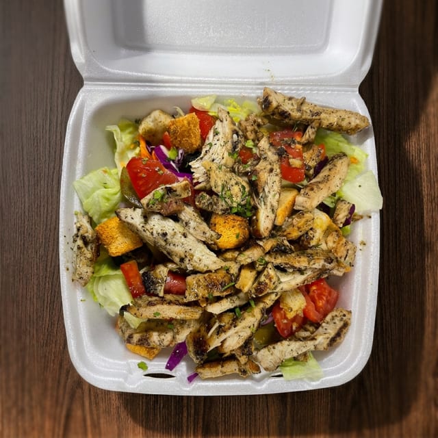 Full Tray Grilled Chicken Salad.