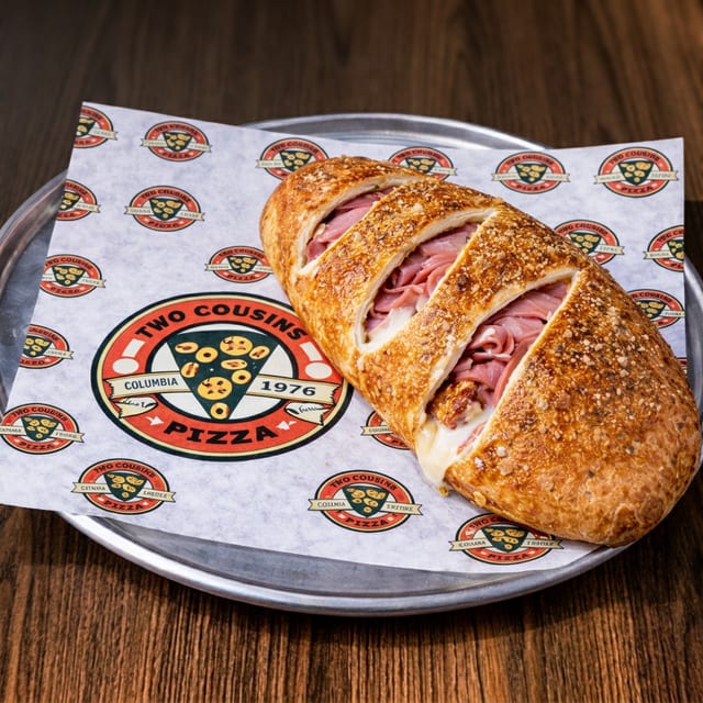 P Ham & Chz Calzone.