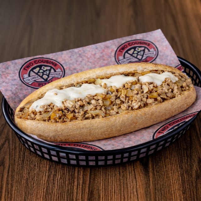 Buffalo Chicken Cheesesteak Sub.