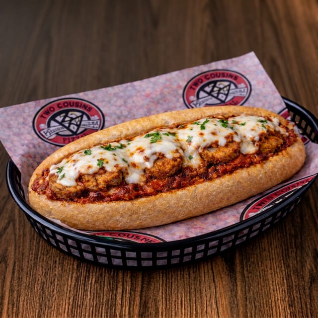 Veal Parm Sub.