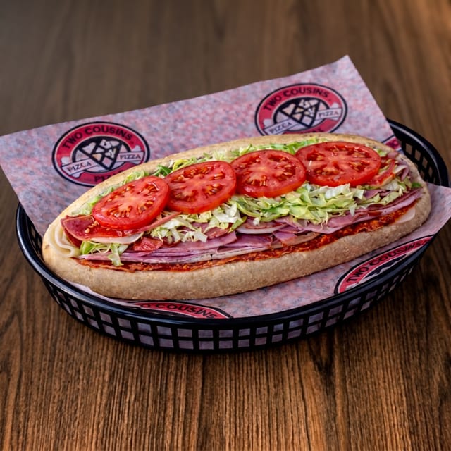Super Italian Sub & Chips & Ft Drink.