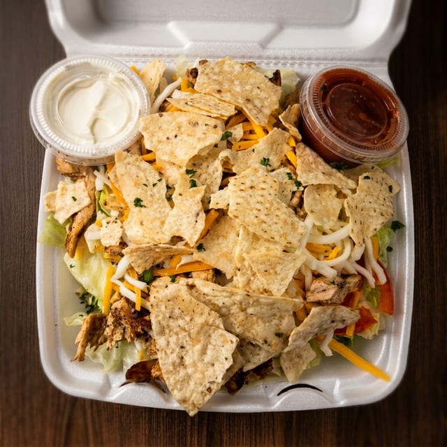 Full Tray Chicken Taco Salad.