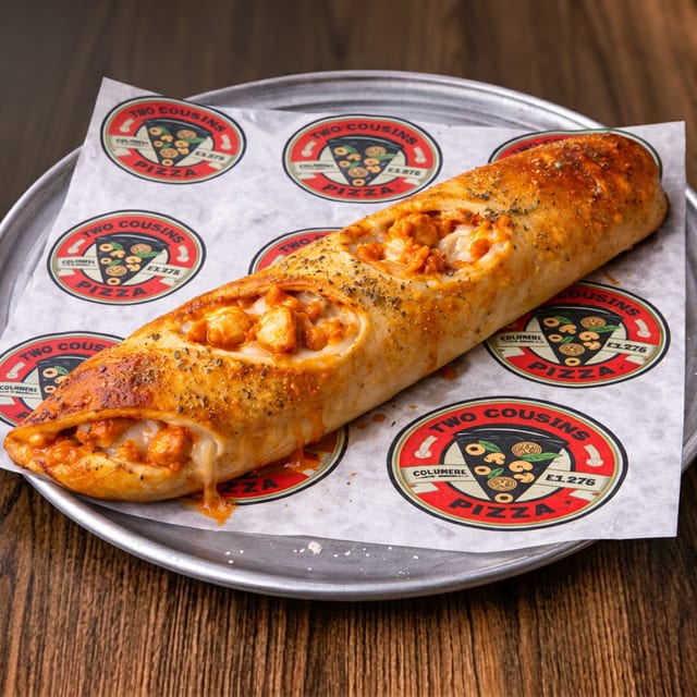 P Buffalo Chicken Stromboli.