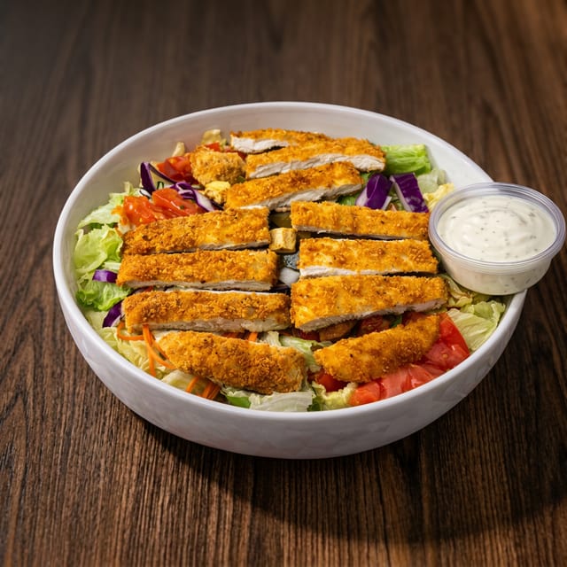 Crispy Chicken Salad.